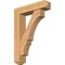 Ekena Millwork Balboa Craftsman Smooth Bracket w/ Offset Brace, Western Red Cedar, 7 1/2"W x 32"D x 44"H BKT0806X32X44BOA04SWR - alternate 1